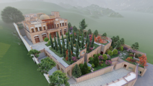 Golestan Hesar Mansion Garden House