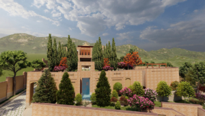 Golestan Hesar Mansion Garden House