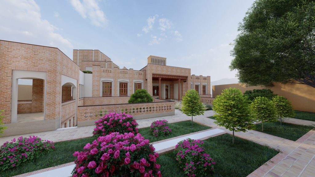 Golestan Hesar Mansion Garden House